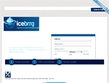 Tablet Screenshot of icebrrg.com